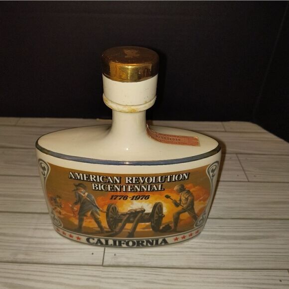 1976 Earlytimes American Revolution Bicentennial Illinois Whiskey Decanter LE - Picture 1 of 8